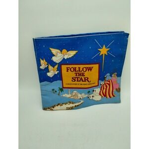 Fabric Book - Follow The Stars A Child's Story Of The First Christmas Hand made